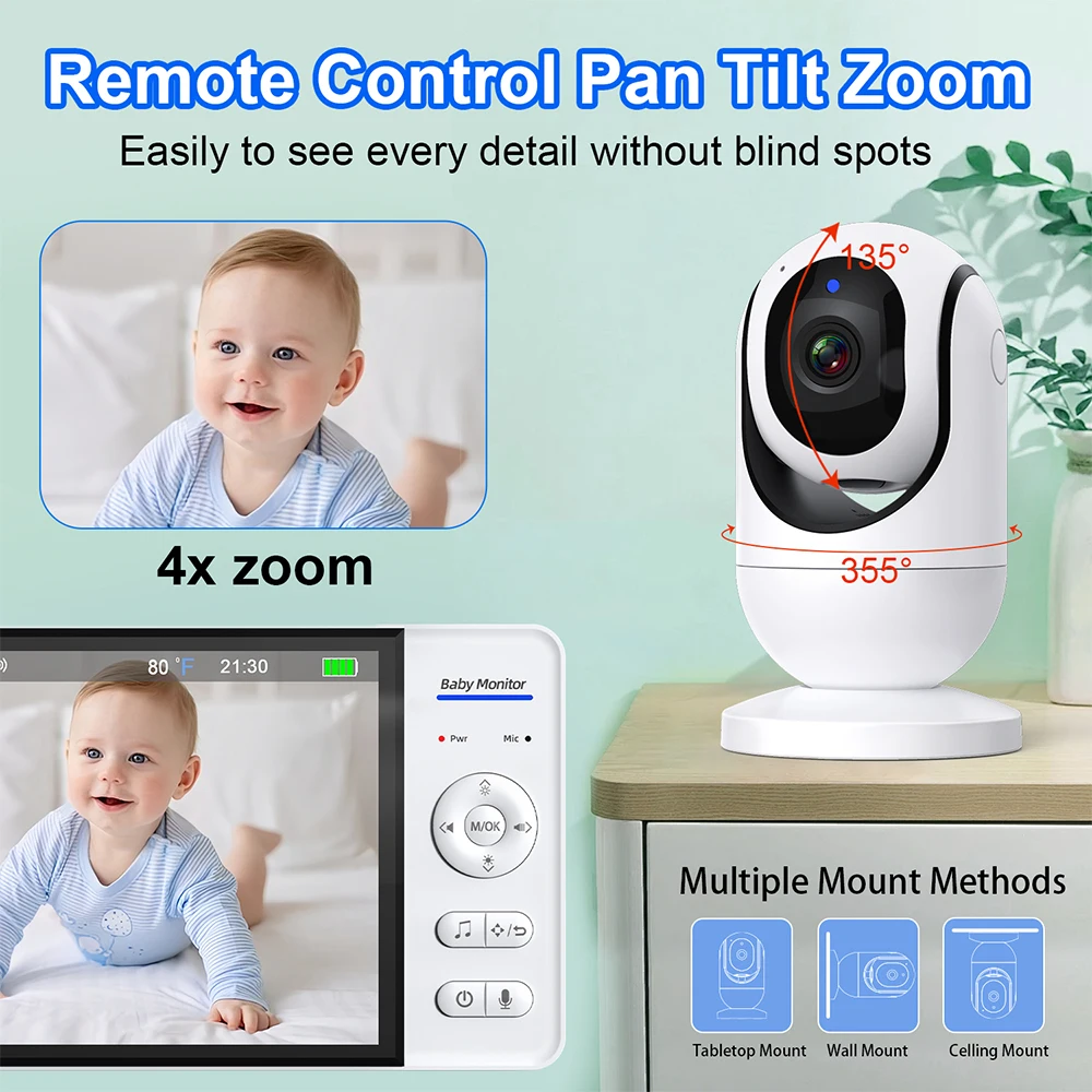 Monitor de vídeo para bebé de  - Home Cinema Wireless reseña y precio