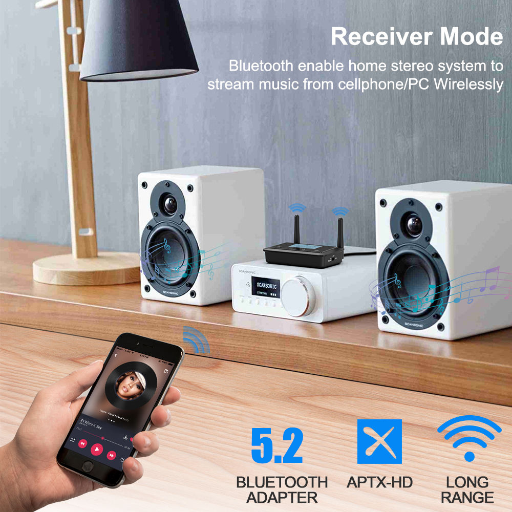 Adaptador Bluetooth 1Mii B03+  - Home Cinema Wireless reseña y precio