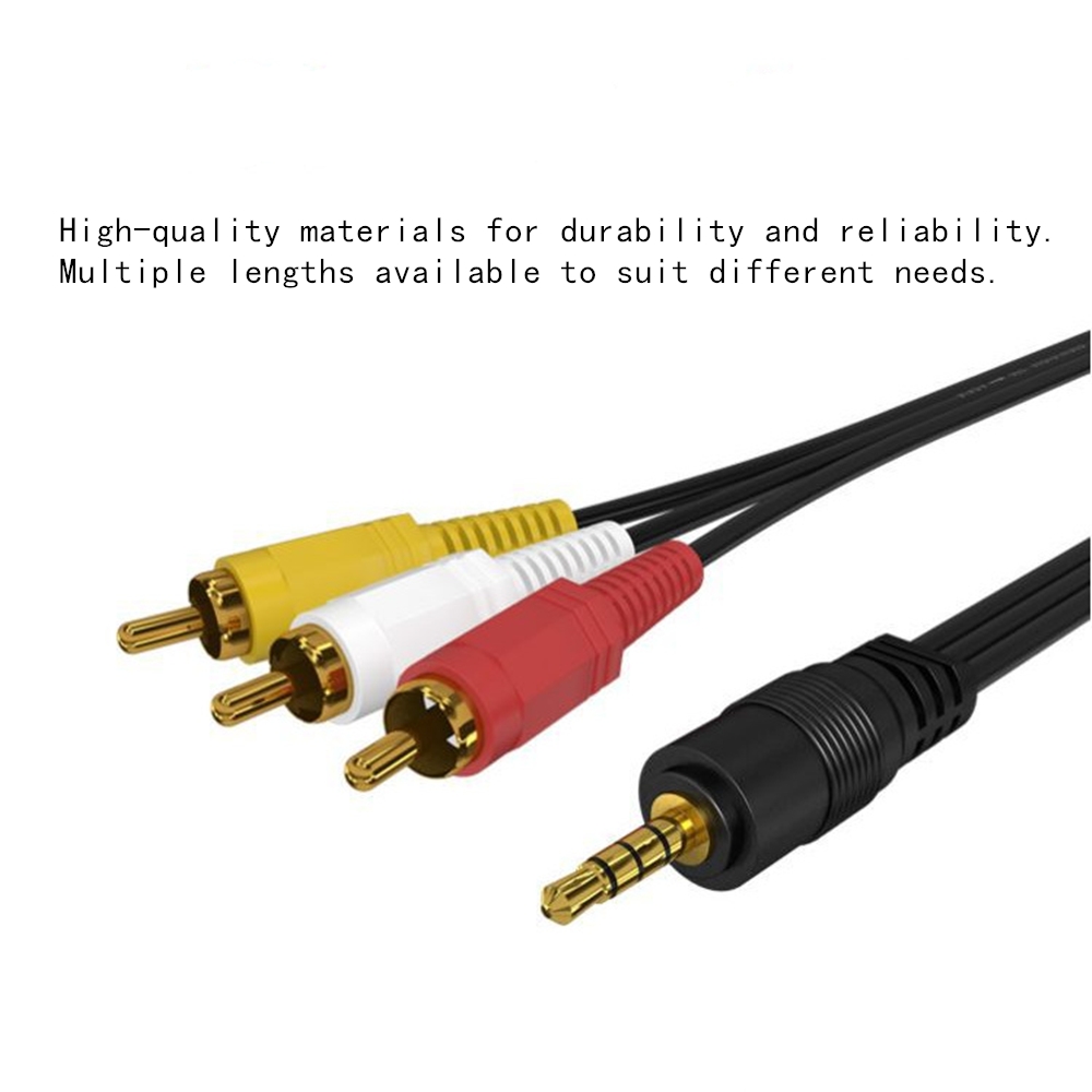 Cable de Audio y vídeo RCA de  - Home Cinema Tv reseña y precio