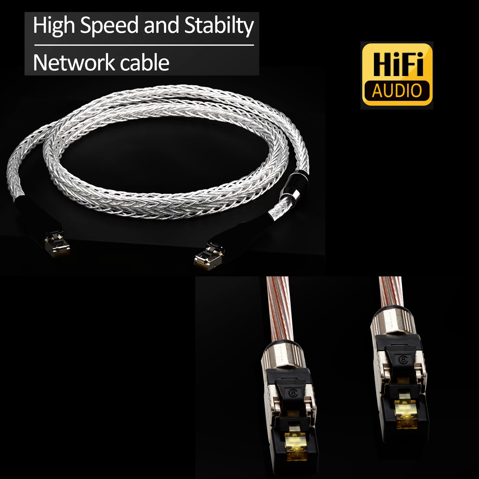 Cable Ethernet Cat8 OCC Chapad - Home Cinema Tv reseña y precio