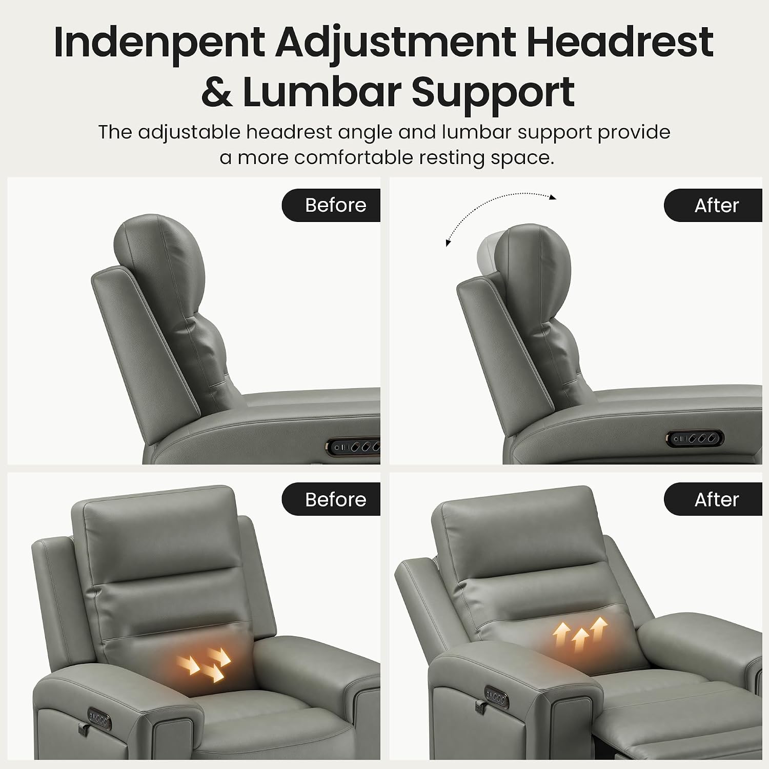 Sillón Reclinable Eléctrico de - Home Cinema Chairs reseña y precio